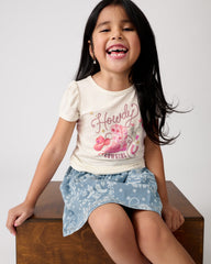 Bandana Blues Denim Skort