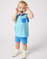 Coastal Blue Pocket Tank