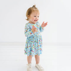 Friends Forever Twirl Dress with Bodysuit