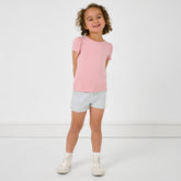 Light Heather Gray Dolphin Shorts