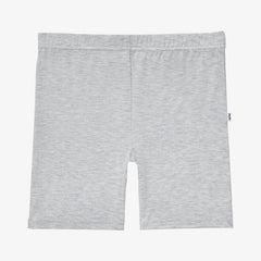 Light Heather Gray Bike Shorts