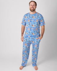 Bluey Dance All Day Men's Short Sleeve Pajama Top