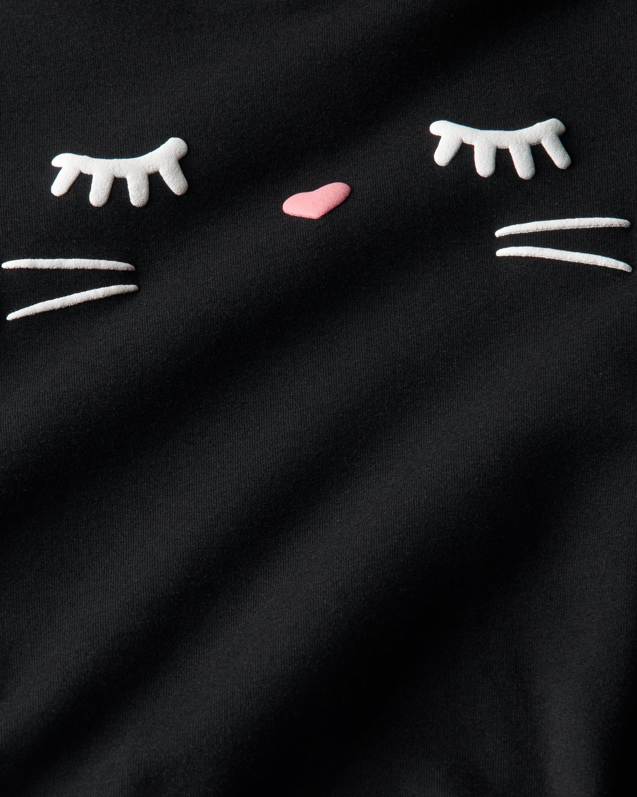 Black Cat Hoodie Romper