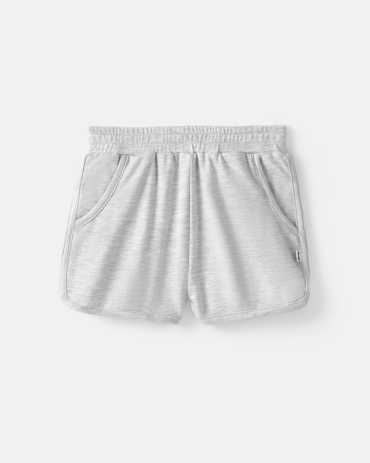Light Heather Gray Dolphin Shorts