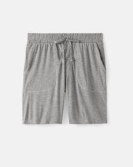 Heather Gray Men's Pajama Shorts