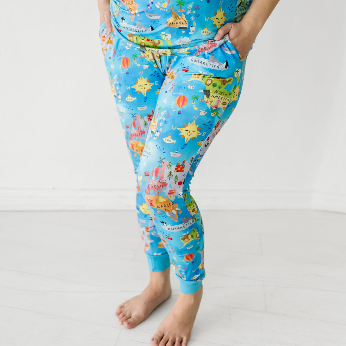Around The World Women's Pajama Pants